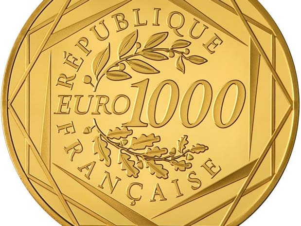 Une pièce d'or de 1000 euros anti-crise - Gold.fr