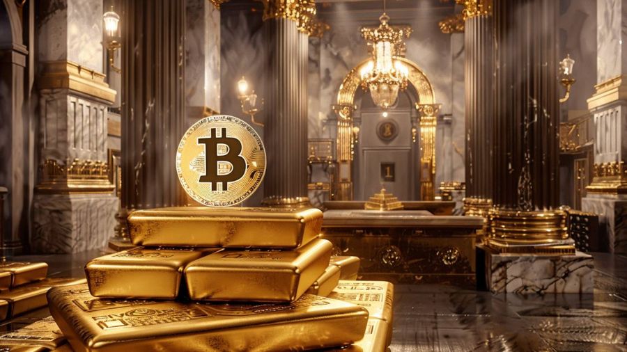 2024, l’année où l’or pourrait battre les cryptomonnaies en popularité